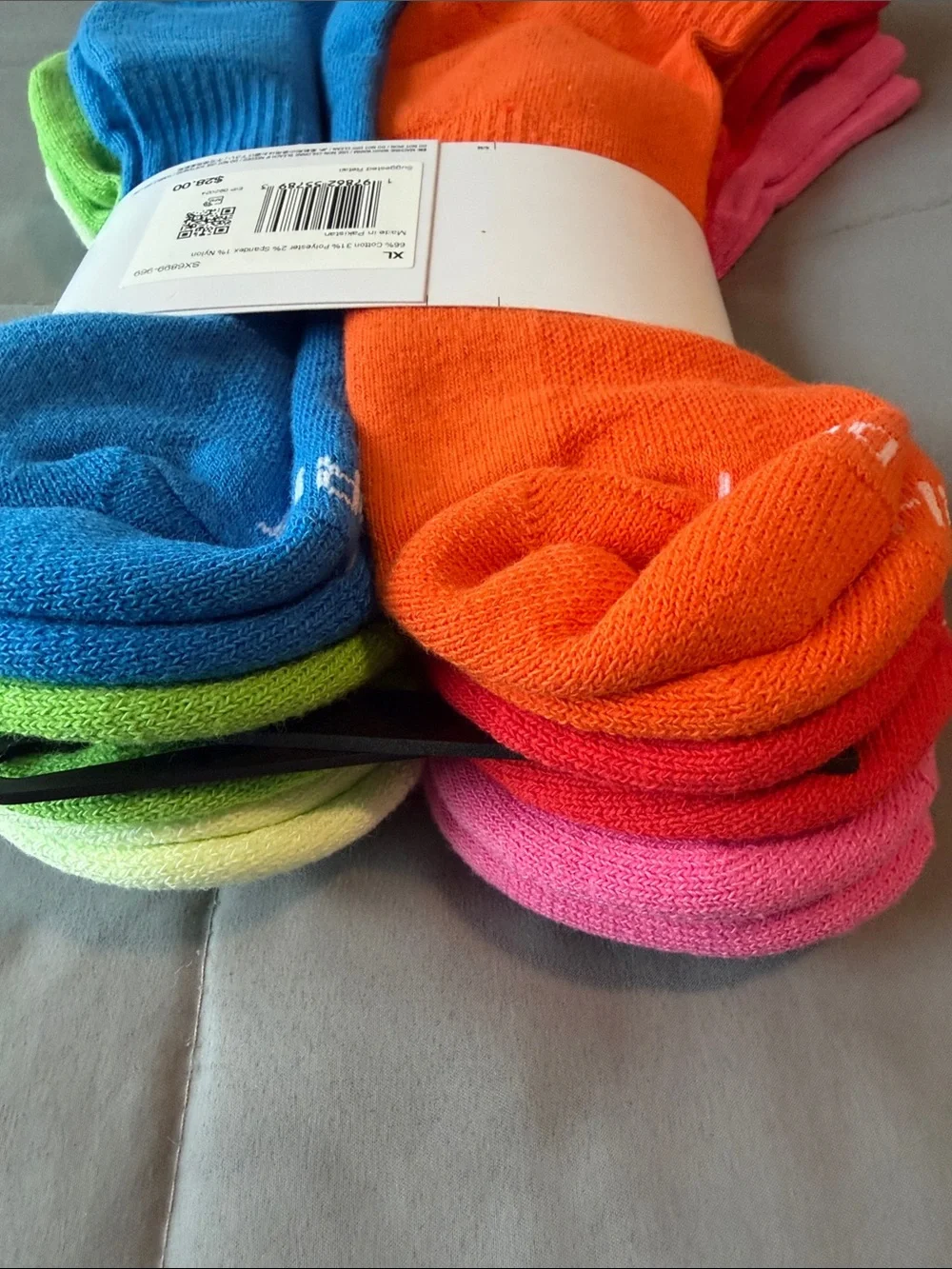 New Nike Everyday Plus Cushion Crew Socks (6-Pack)